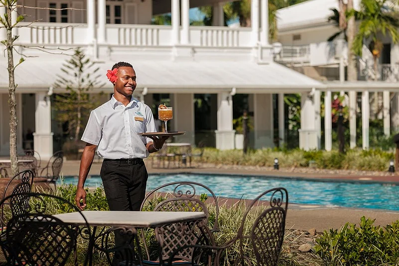 The Grand Pacific Hotel is a fine luxury accommodation located in Suva